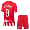 Officiële Voetbalshirt + Korte Broek Atlético Madrid Memphis 9 Thuis 2023-24 - Kids